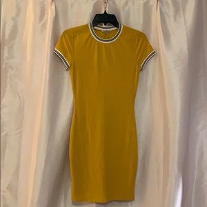 Charlotte Russe, yellowT-Dress ,XS